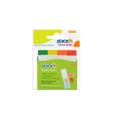 Stick'n Paper Index 21611 (50 x 12 mm) Painted Head