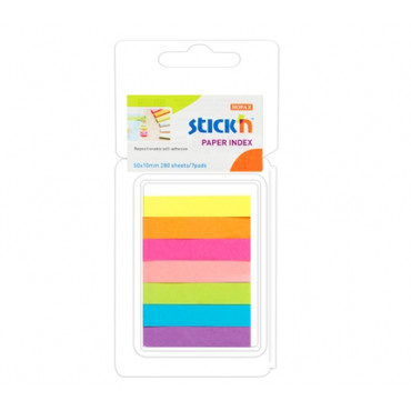 Stick'n Paper Index 21618 (50 x 10 mm) Neon 
