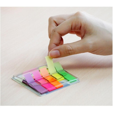 Stick'n  Pop-Up Flags 26004 Film Index 5 colors "Sign Here"