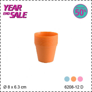 Claris CF Pot Bibit 6208-12 D - Orange