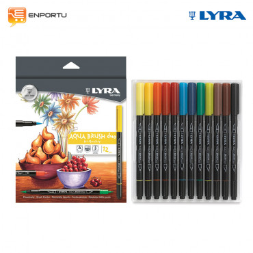 LYRA Aqua Brush Duo 12 colors