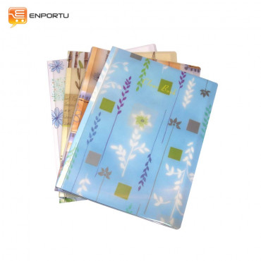 KINARY - Clear Book Fancy Flower/CP-720 (A4)