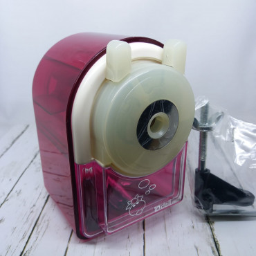 Deli Pencil Sharpener 512 - Red
