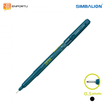 Simbalion Drawing Pen 0.5 mm - BLACK