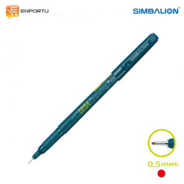 Simbalion Drawing Pen 0.5 mm - RED