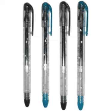 Bensia Pulpen Gel IANO-82 Body Black (1 Lusin)