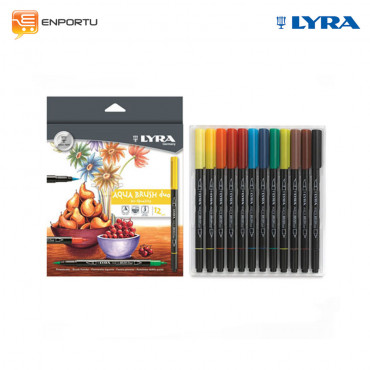 LYRA Aqua Brush Duo 12 colors