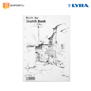 Jual Kertas Gambar LYRA Refill SketchBook A5