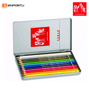 PABLO Pencil Color Metal Box 12 Colors