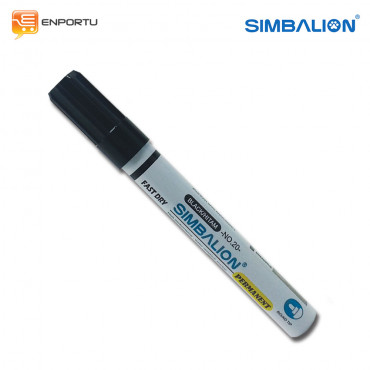 SIMBALION Spidol Permanent Black 