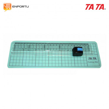 Jual TA TA Ruler & Cutter 25cm RC-2 (with Cutting Mat)