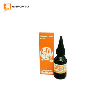 Simbalion Refill Ink Permanent Marker 20ml Red