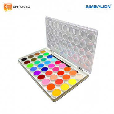 Jual Cat Air SIMBALION Water Color Cake (36 Colors)