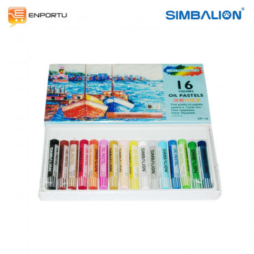 Simbalion Oil Pastel Kapal Paper case OP 16W