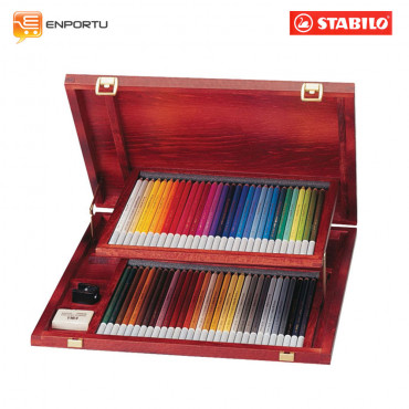STABILO CarbOthello wooden case