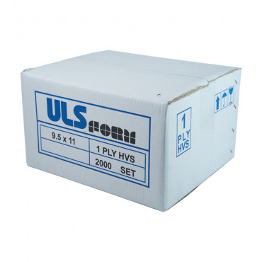 ULS Continuous Form 9.5 x 11 HVS 1ply
