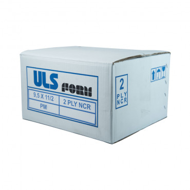 ULS Continuous Form 9.5 x 11/2 NCR - 2ply