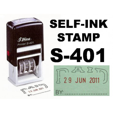 Shiny Stempel PAID S-401 