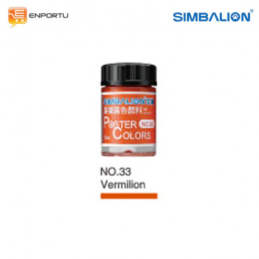 SIMBALION Cat Poster 15cc Individual Colors No.33 Vermillion