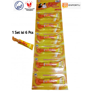 Qerik Aroma Original/ Alat Kerik Praktis Pijat & Kerokan - 8gr /Balsam - 6 pcs