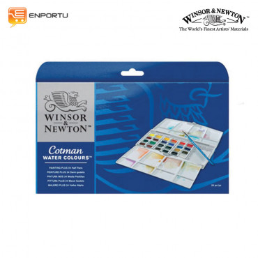 WINSOR & NEWTON Cotman Water Color Sketcher Pocket 24 Set