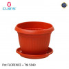 Claris Pot Florence + Tatakan 5840