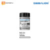 SIMBALION Cat Poster 15cc Individual Colors No. 31 Putih
