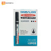 SIMBALION Spidol Whiteboard Black - 1 Lusin
